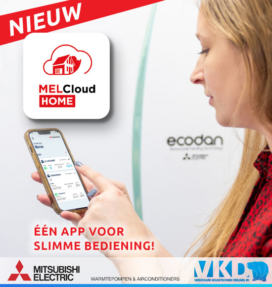 VKD Mitsubishi Electric MELCloud Home app 